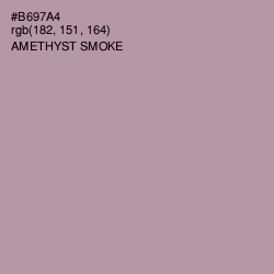 #B697A4 - Amethyst Smoke Color Image
